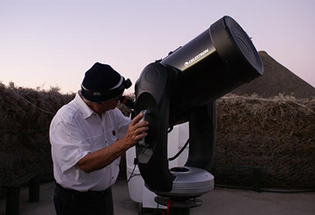 Stargazing with Jurg in sutherland